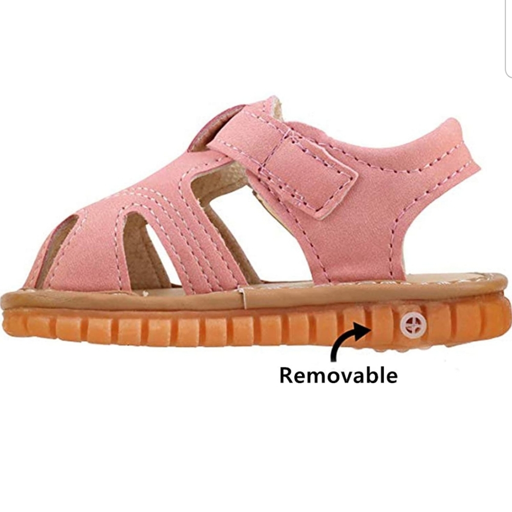 Baby girl summer squeak sandals - Picture 2 of 4